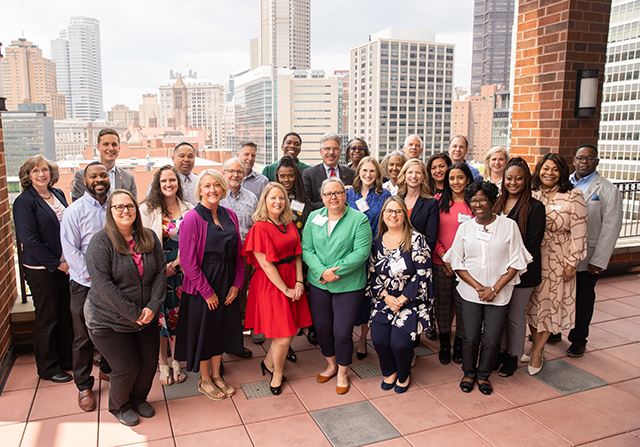 Group photo of the inaugural DEI Certificate Program class