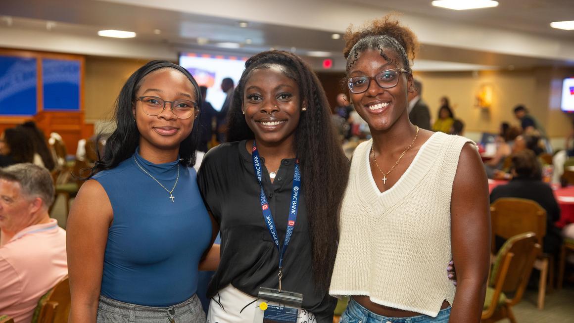 Duquesne staff and students at Juneteenth 2025
