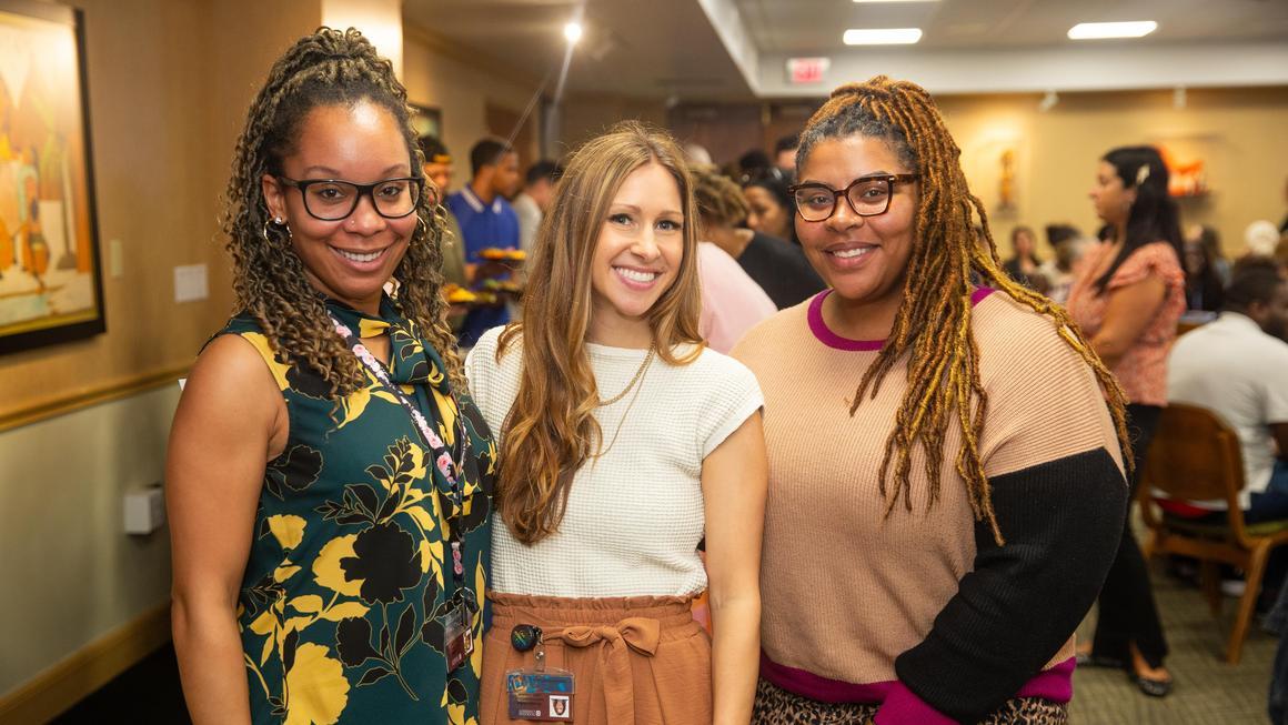Duquesne graduate students at Juneteenth 2025