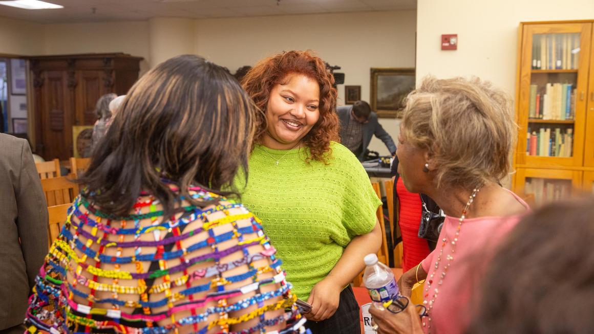 Venetia Khouri at Juneteenth 2026.