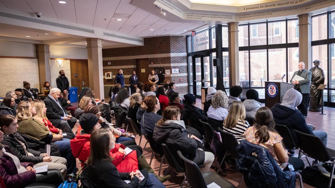 Room photo at the MLK Unity Walk 2026 program