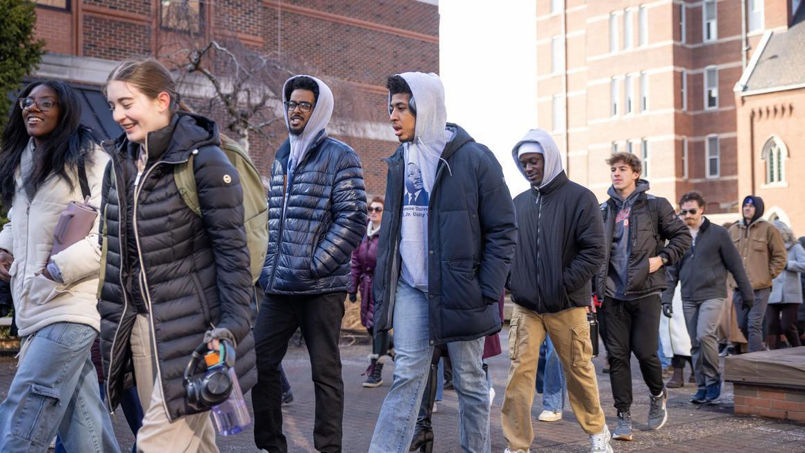 MLK Unity Walk 2026 participants