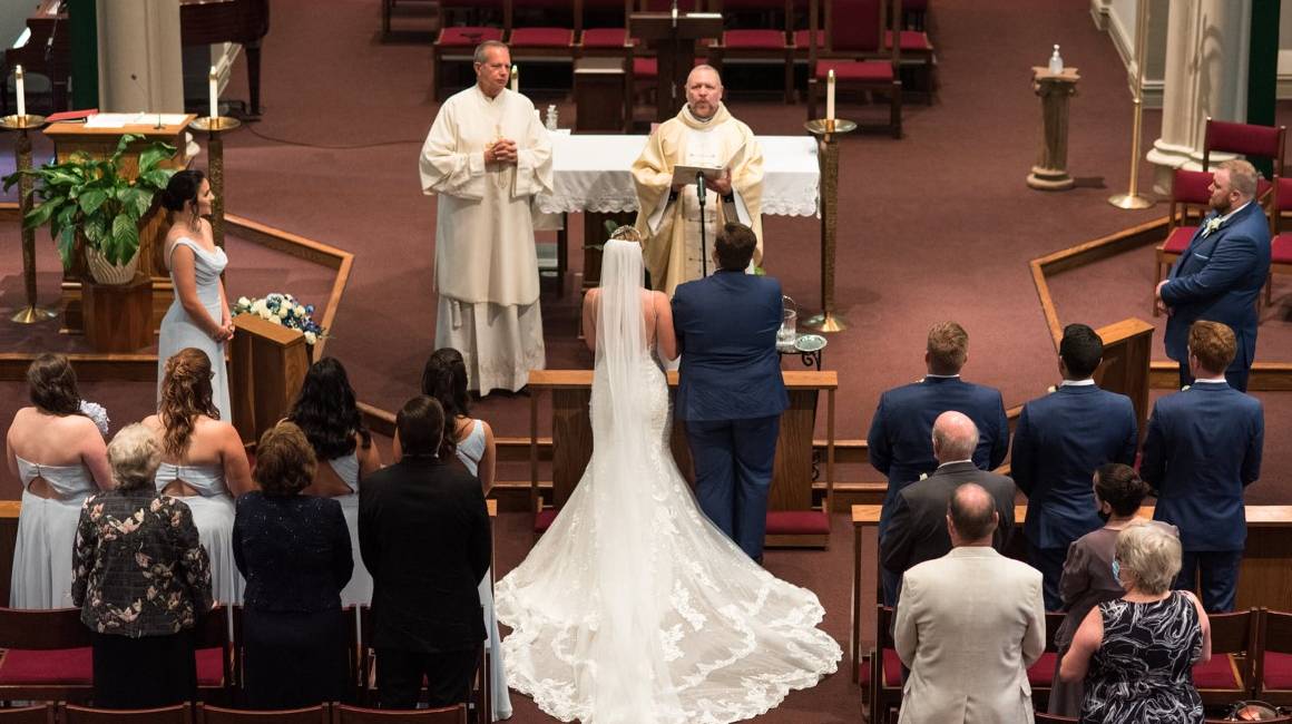 Wedding in the chapel